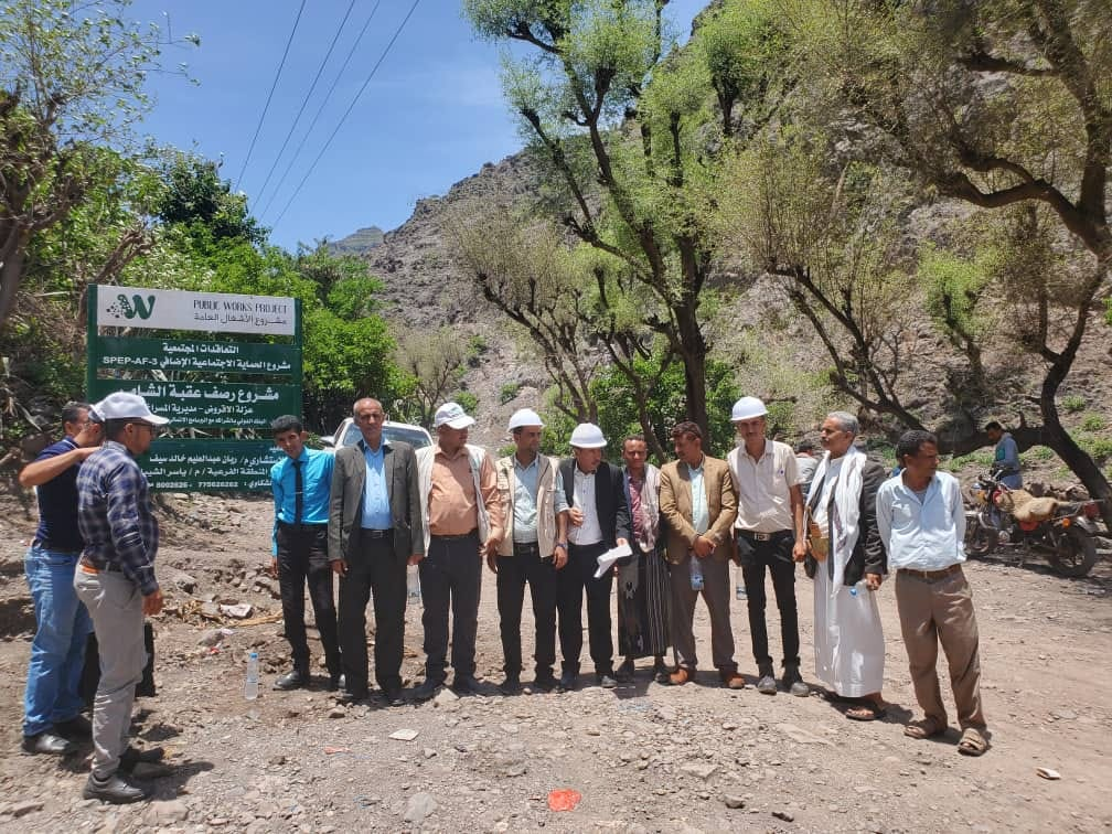 مدير عام مديرية المسراخ يدشن 5 مشاريع في الأمن الغذائي والحماية الاجتماعية