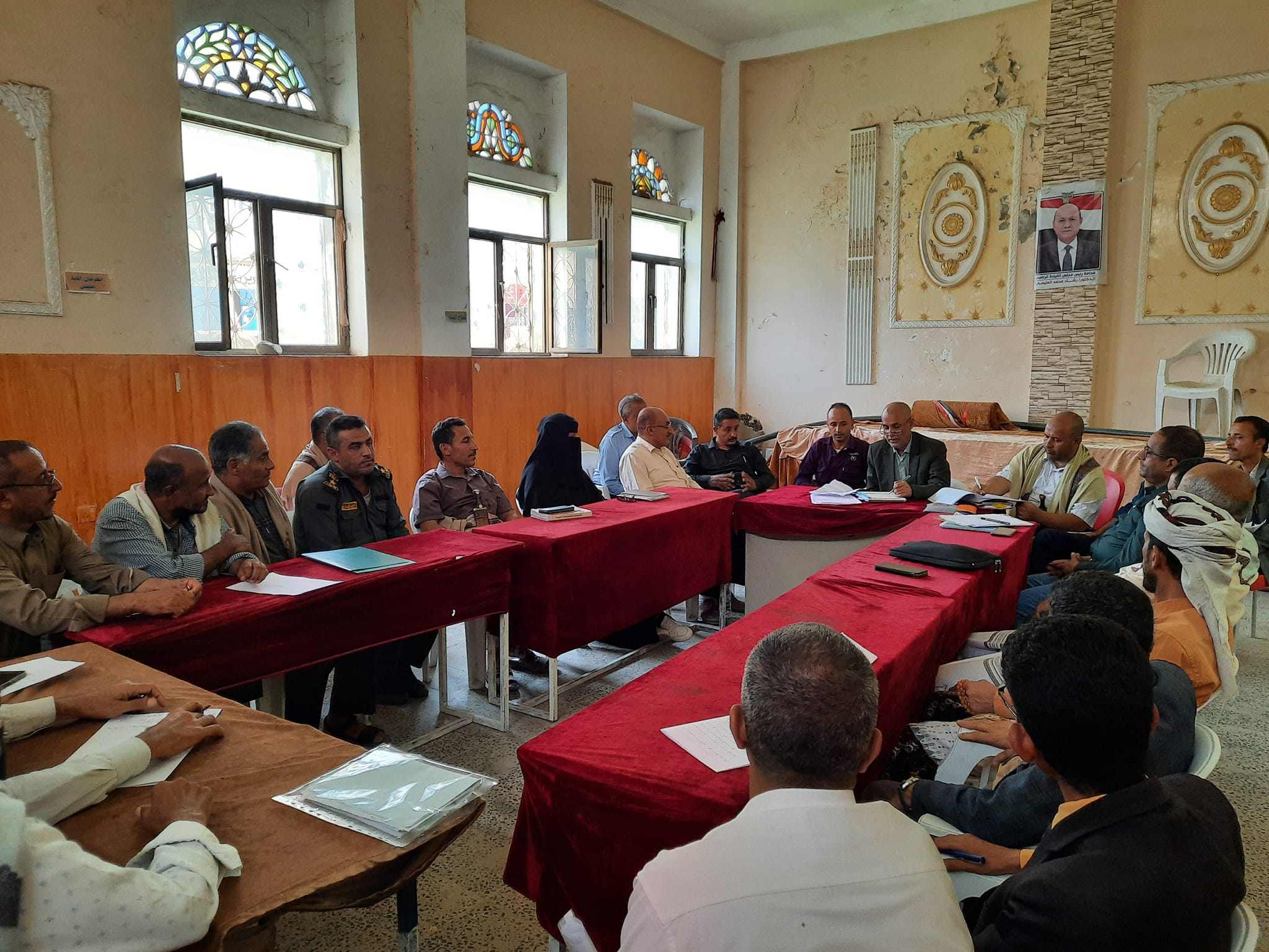 المكتب التنفيذي في مديرية المسراخ يعقد اجتماعه الدوري الخامس